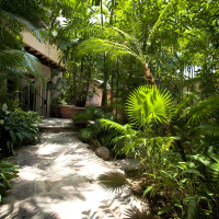 villa i entry garden